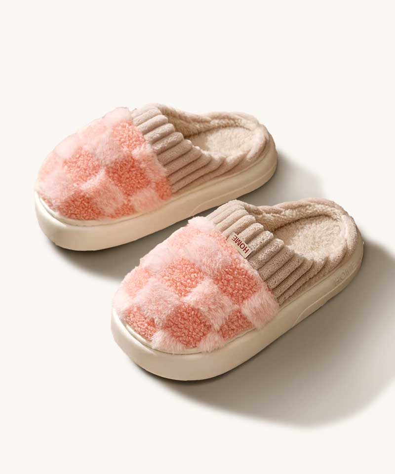 Pantufa Feminina Chess Rosa L | Pantufas & Pijamas