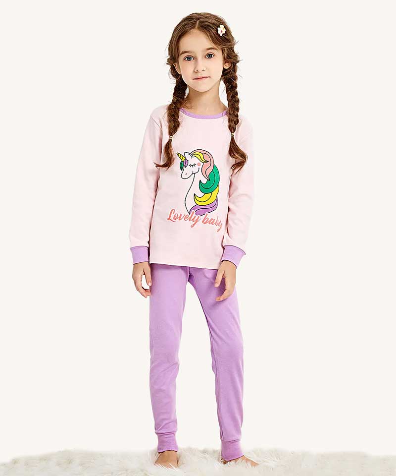 Pijama Infantil de Inverno Unicórnio | Pantufas & Pijamas - Dream Fashion